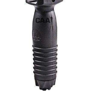 BVG CAA Tactical Black Front Arm Vertical Grip W Waterproof Cell Made of Polymer