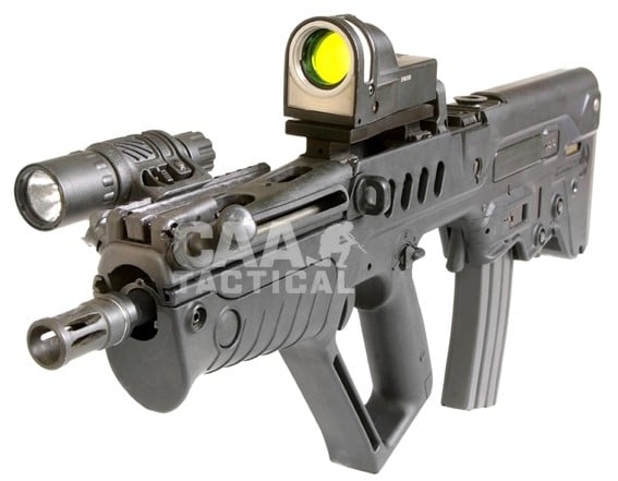 CAA PL2 Tactical Black 25.4mm Picatinny Light Laser Mount Made of Polymer 